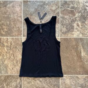Skims Soft Lounge Tank Top Onyx Size XL